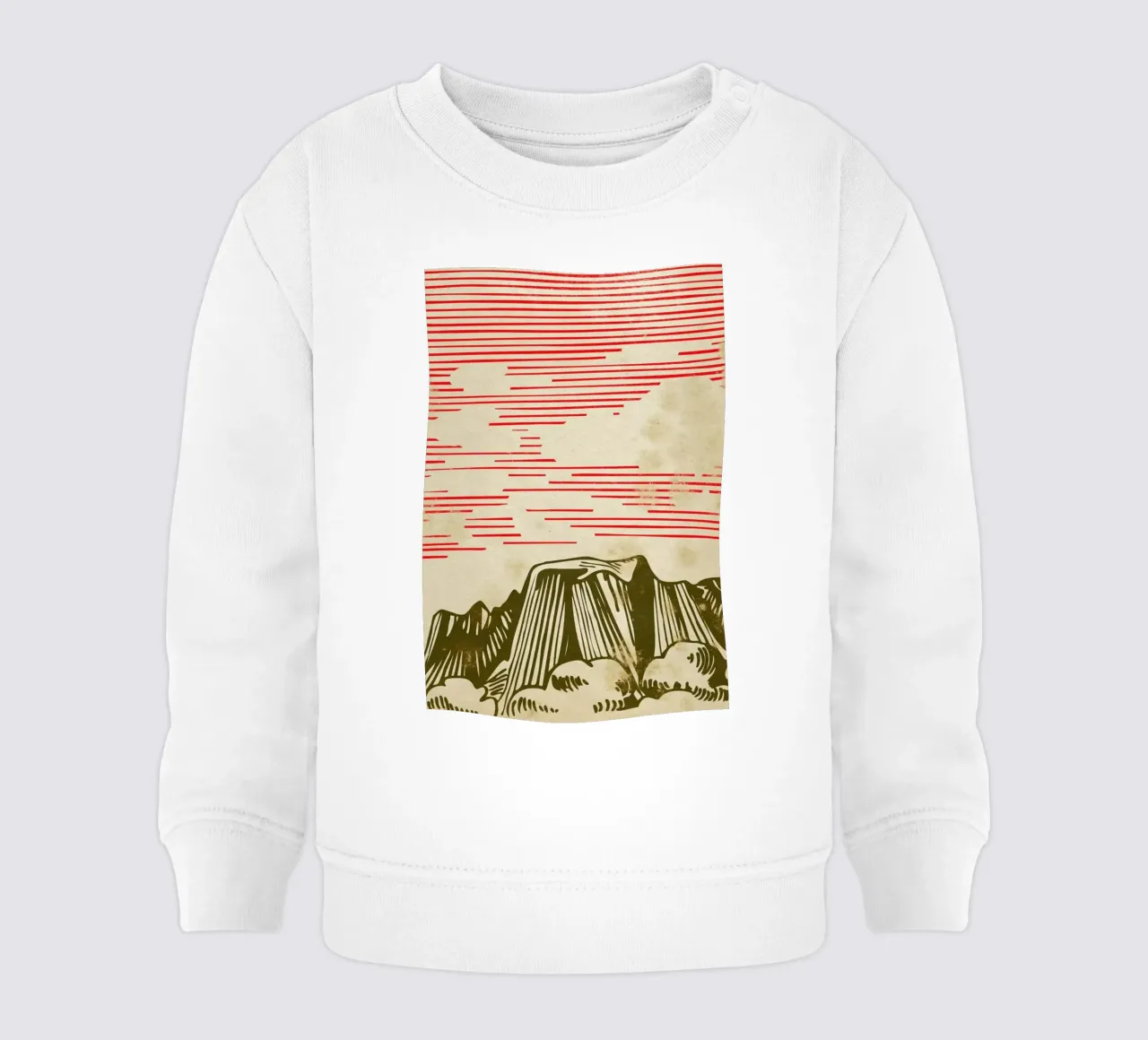 Karpathian Mountains Baby Sweatshirt von Róbert Farkas