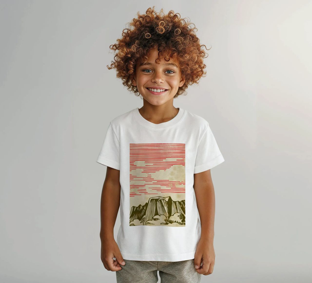 Karpathian Mountains t-shirt bambini da Róbert Farkas