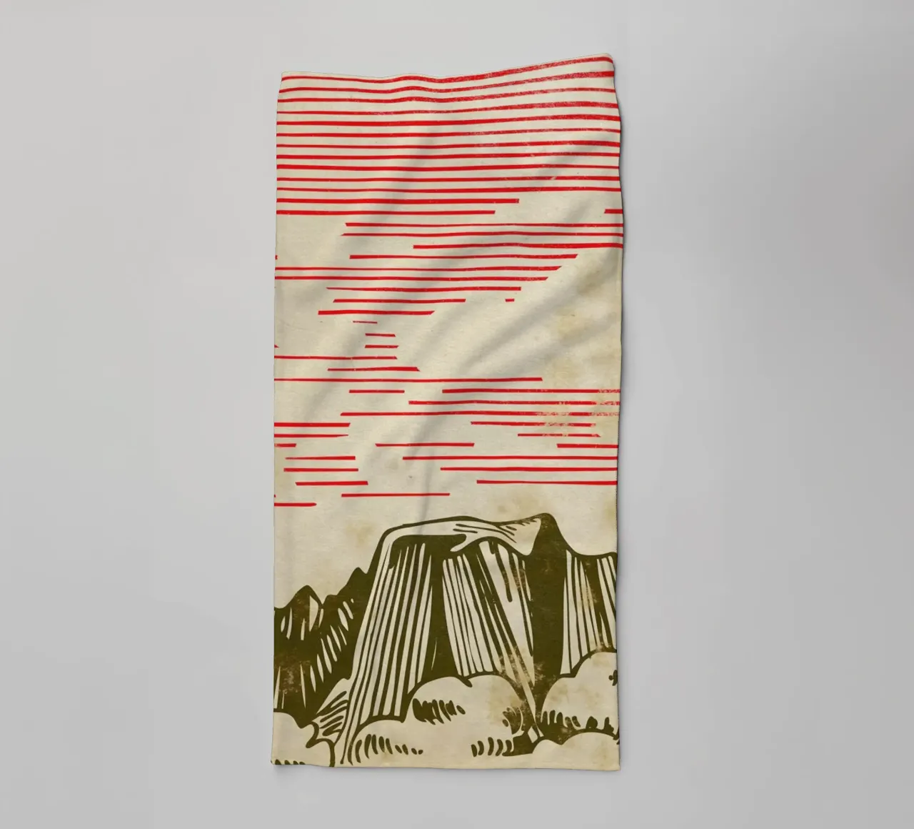 Karpathian Mountains asciugamano da bagno da Róbert Farkas