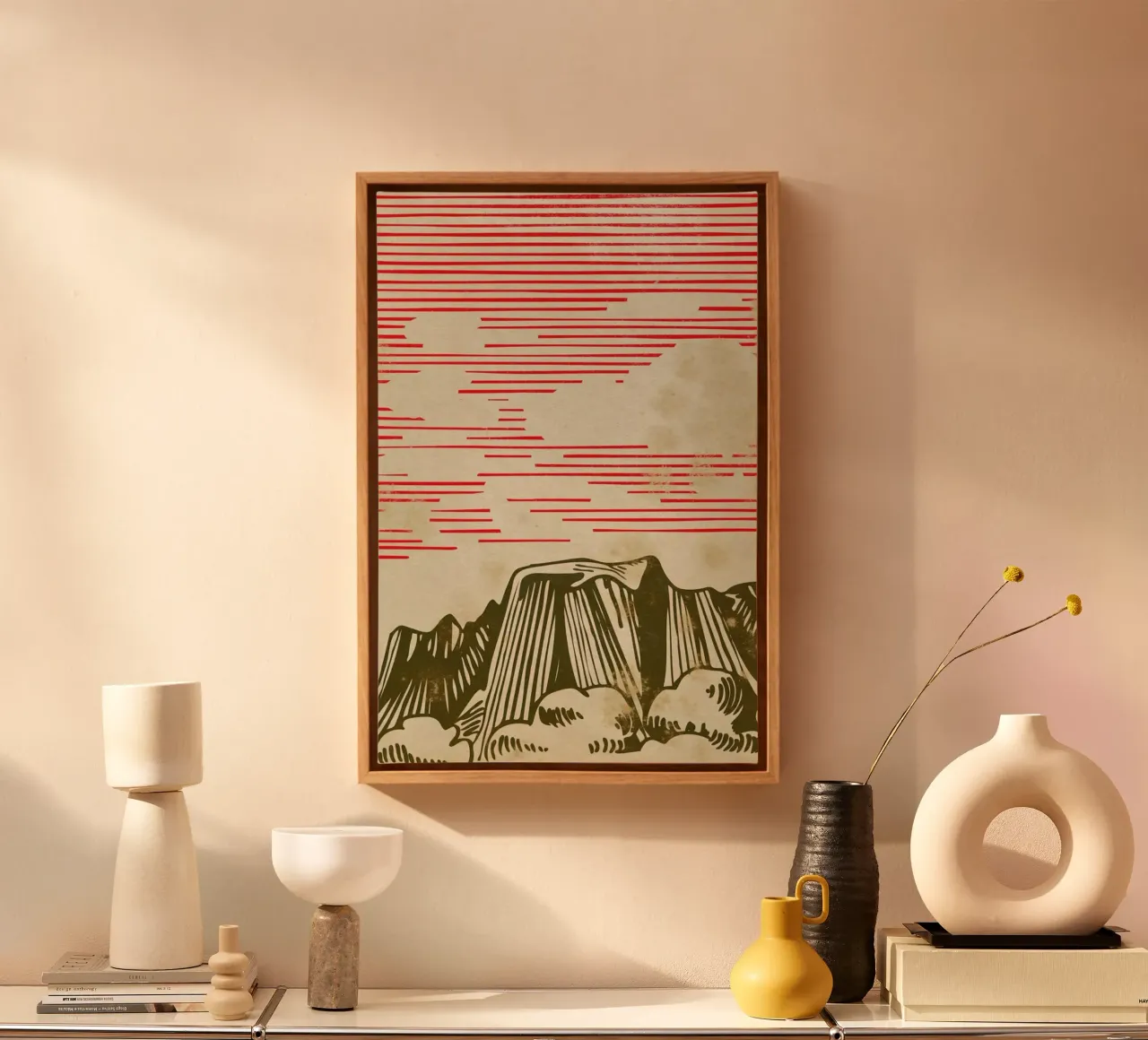 Karpathian Mountains canvas van Róbert Farkas