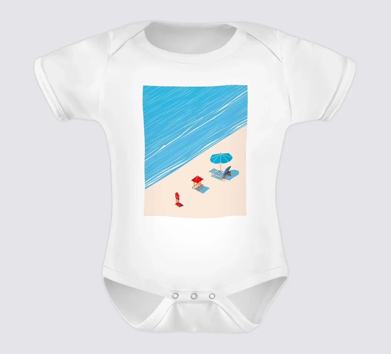 Giorni di spiaggia.png body neonato maniche corte da bonglantrungmuoi