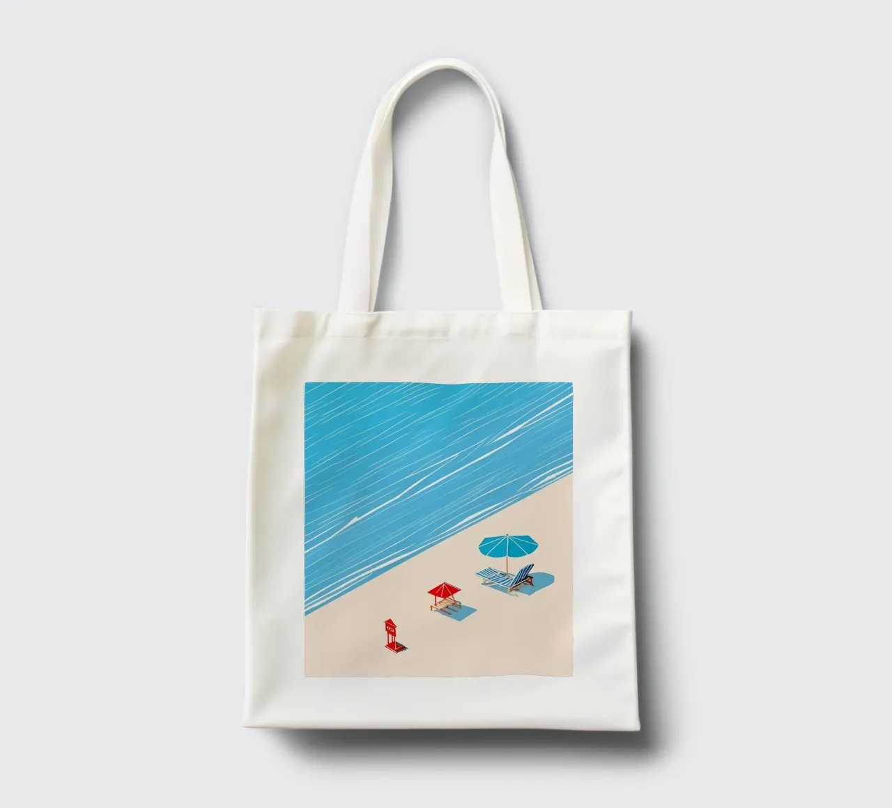 Giorni di spiaggia.png borsa in juta da bonglantrungmuoi