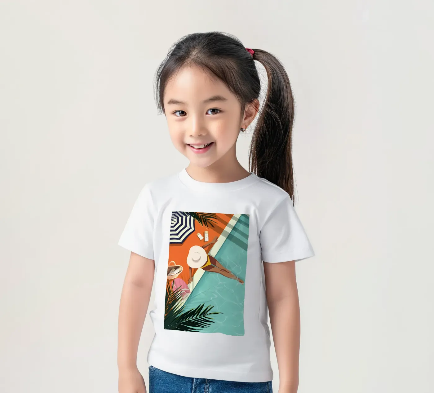spiaggia t-shirt bambini da bonglantrungmuoi
