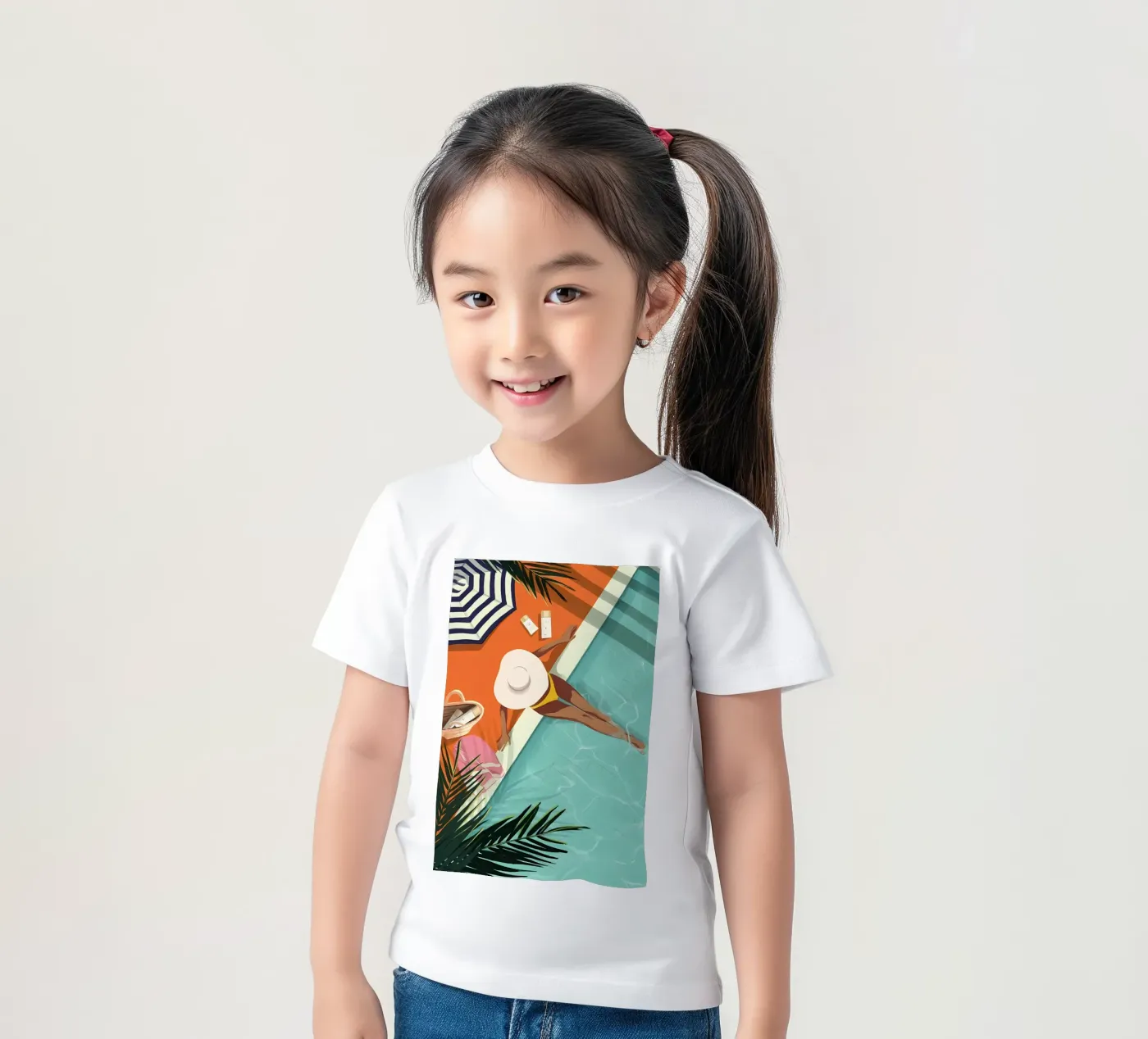 spiaggia t-shirt bambini da bonglantrungmuoi