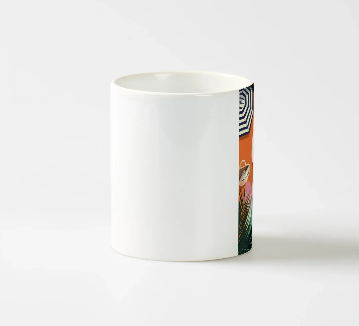 beach ceramic mug by bonglantrungmuoi