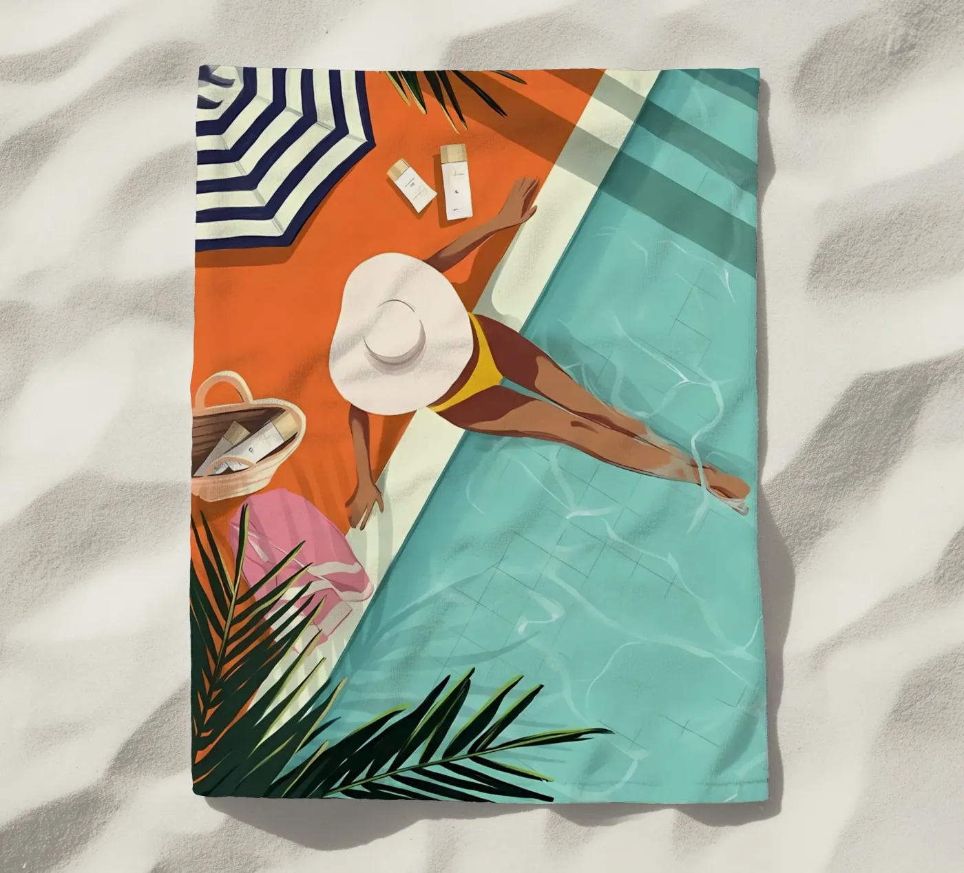 spiaggia telo mare da bonglantrungmuoi
