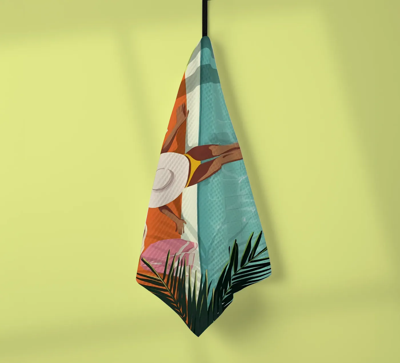 beach tea towel by bonglantrungmuoi