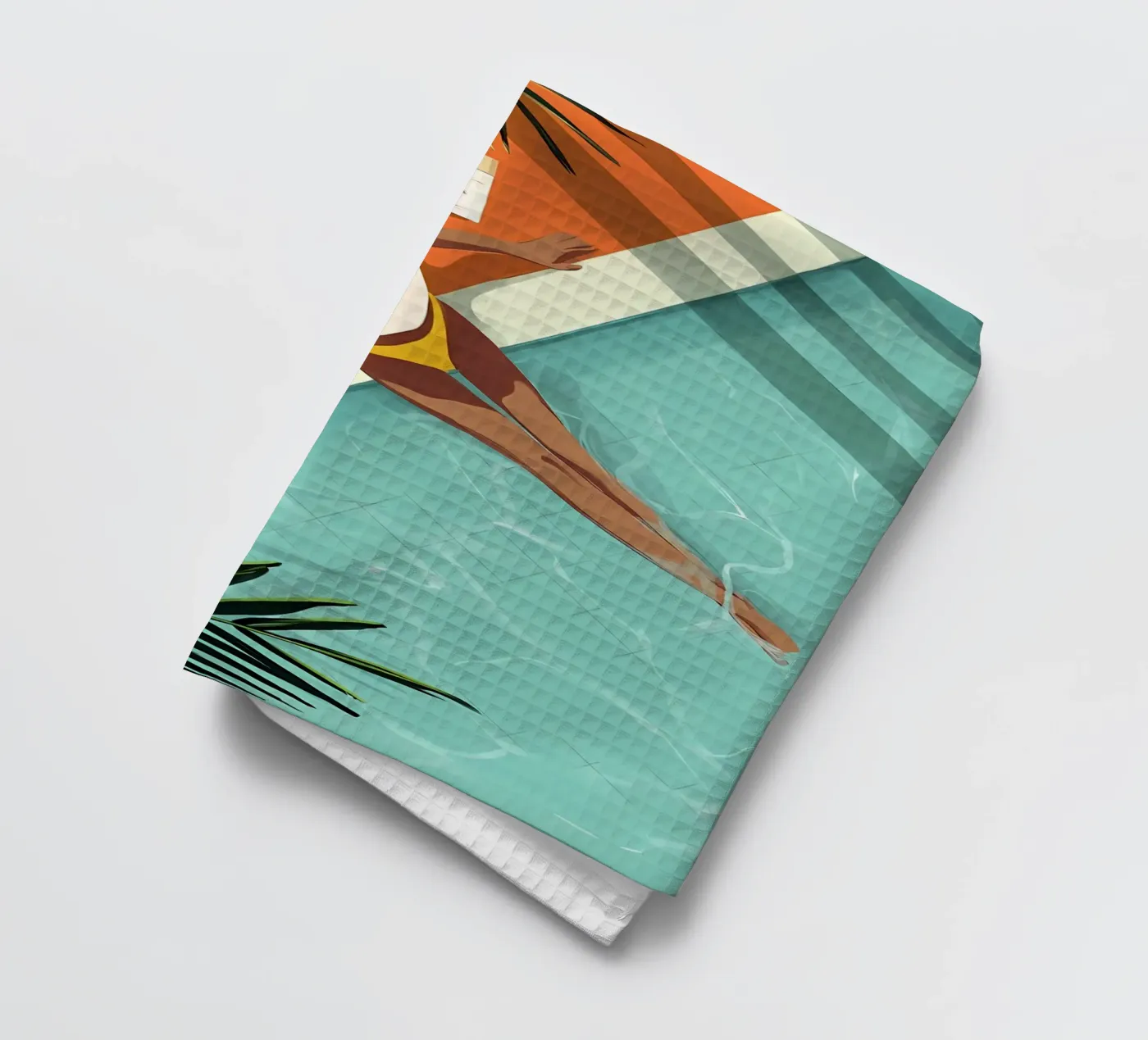 beach tea towel by bonglantrungmuoi