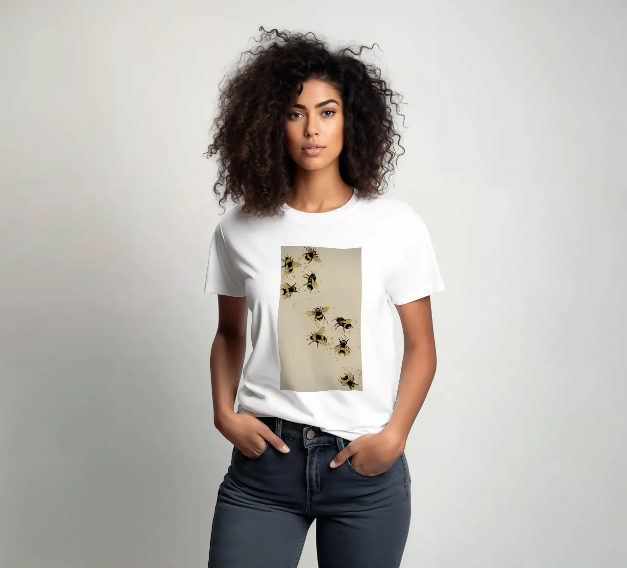 arte delle api t-shirt da bonglantrungmuoi