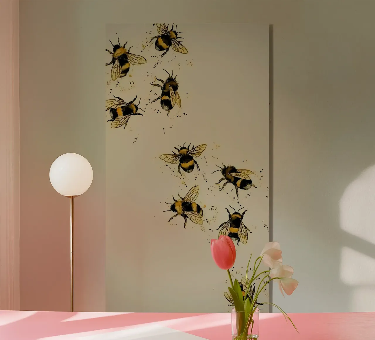 arte delle api plexiglass da bonglantrungmuoi