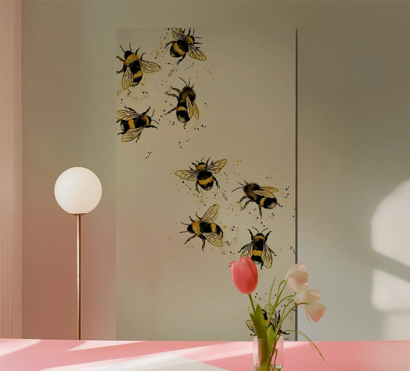arte delle api poster da bonglantrungmuoi