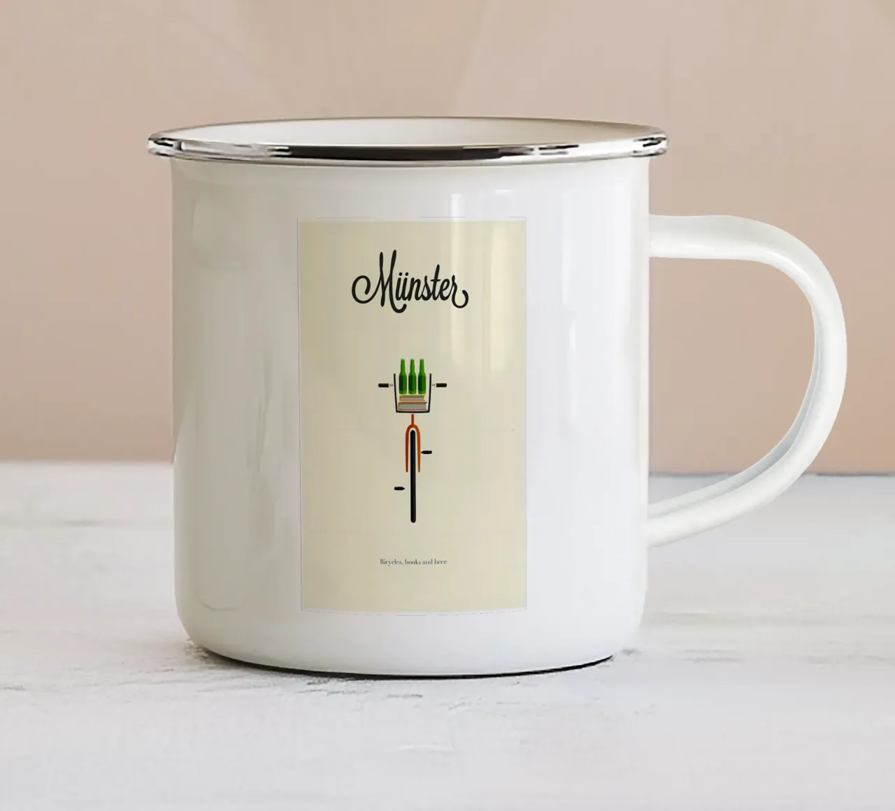 libri e birra bieyeles.png tazza in smalto da bonglantrungmuoi