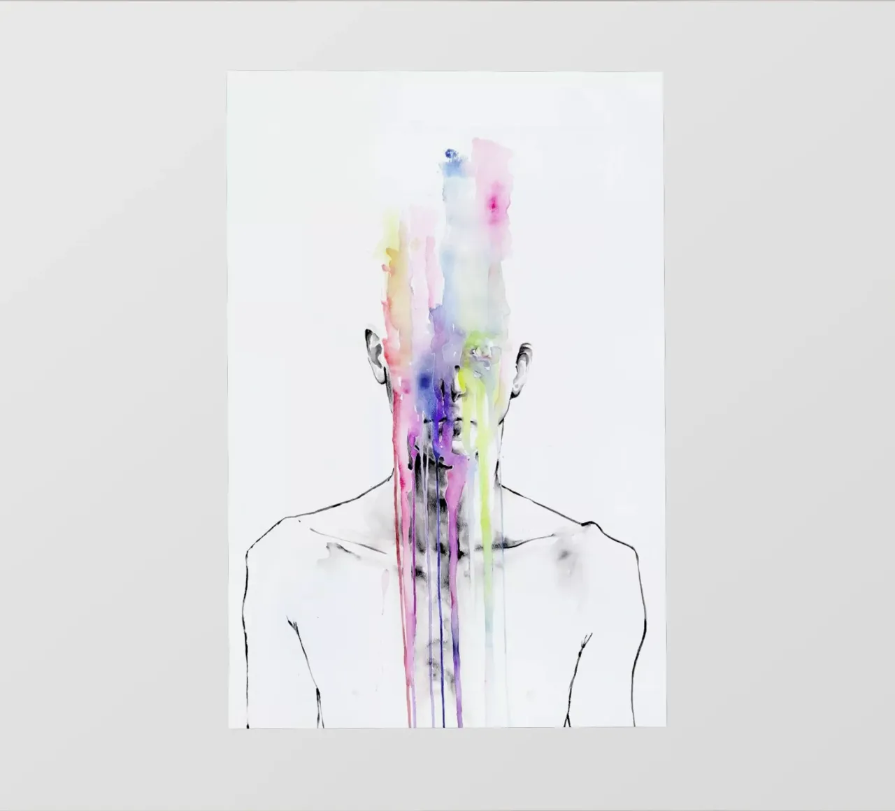 All My Art Is on You pellicola backlit da agnes-cecile