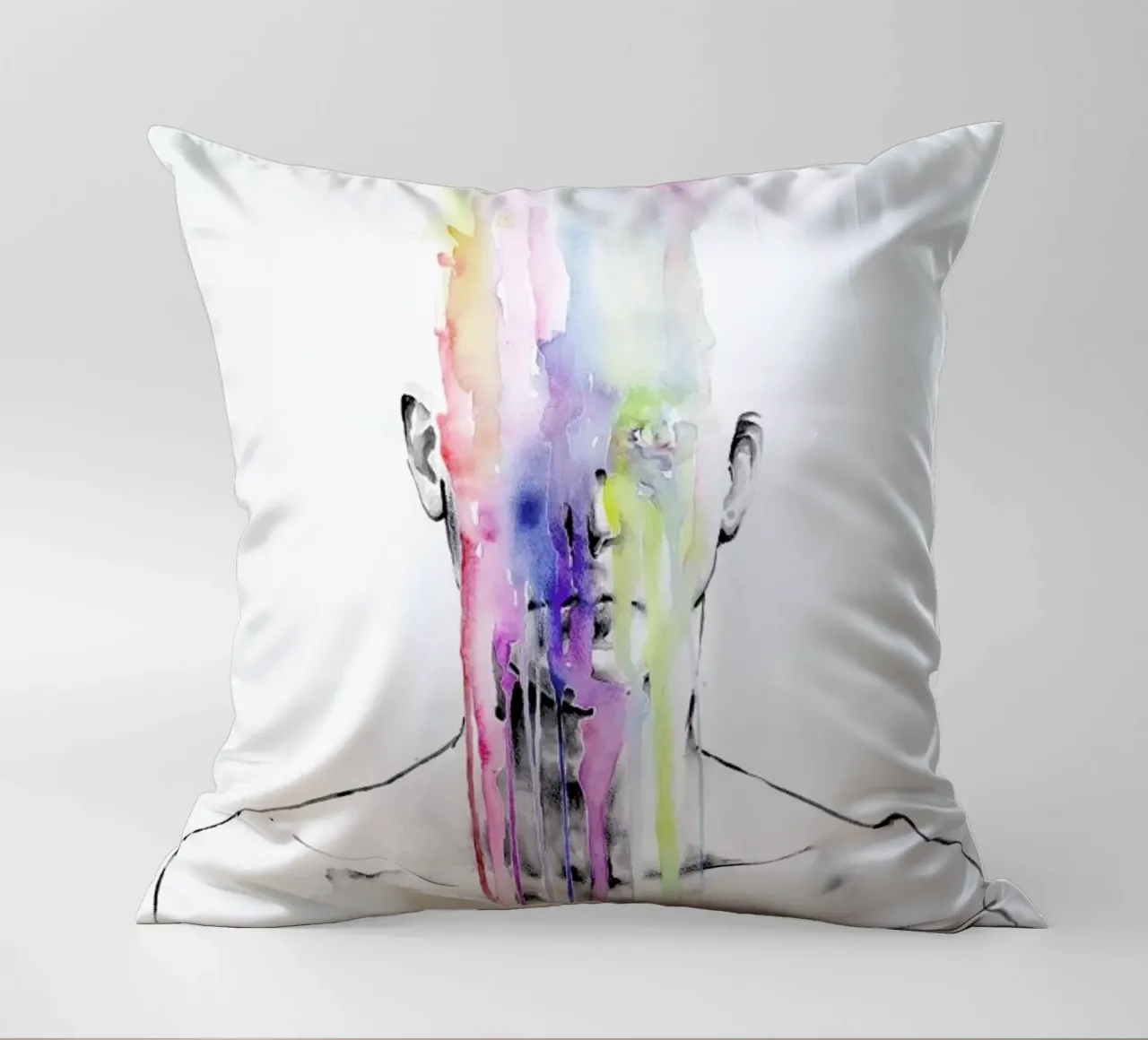 All My Art Is on You cuscino da agnes-cecile