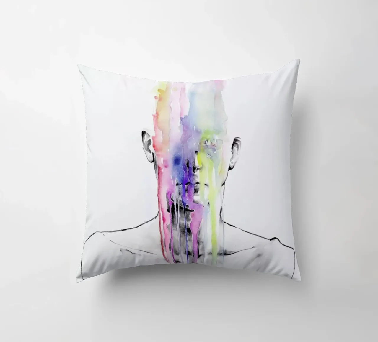 All My Art Is on You cuscino da agnes-cecile