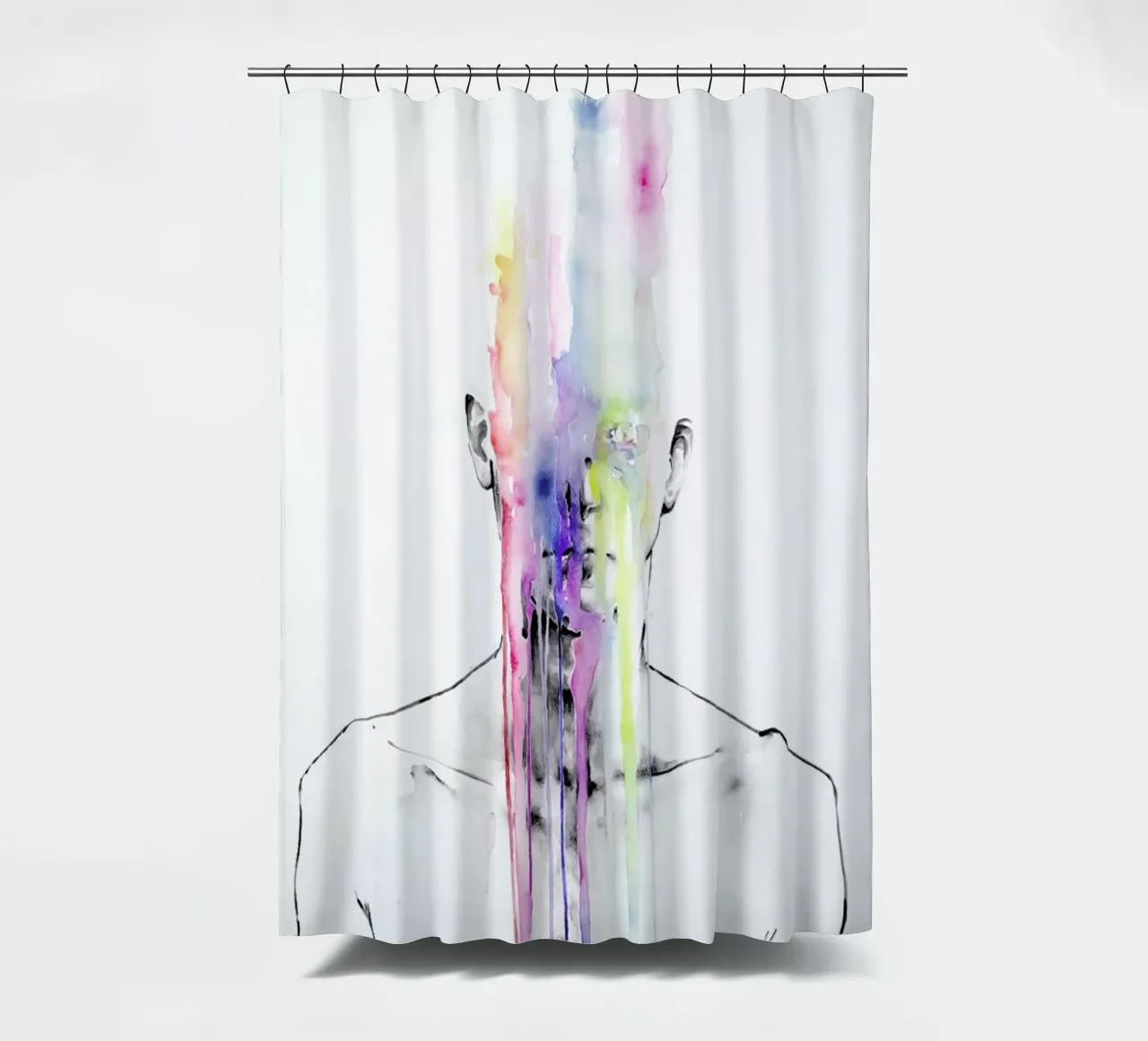 All My Art Is on You tenda da doccia da agnes-cecile