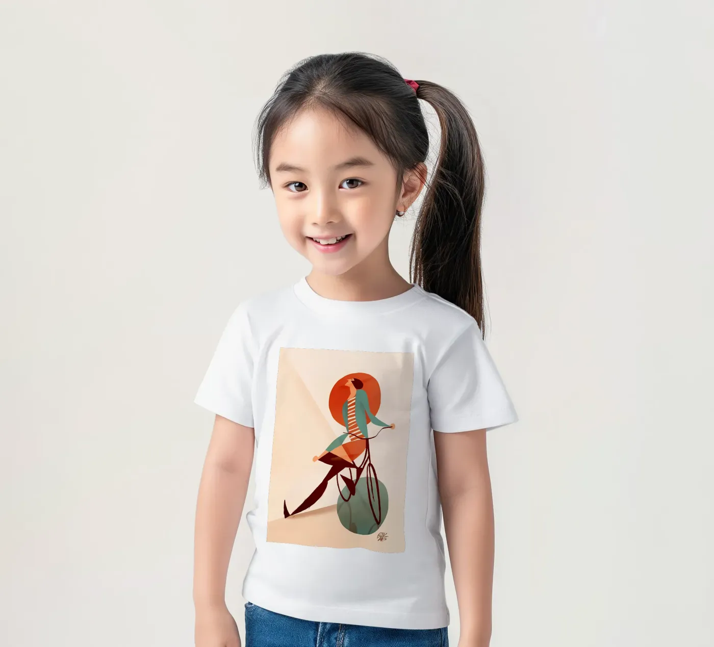 fiets kinder t-shirt van bonglantrungmuoi