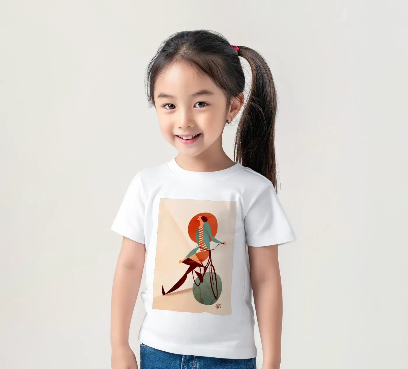 fiets kinder t-shirt van bonglantrungmuoi