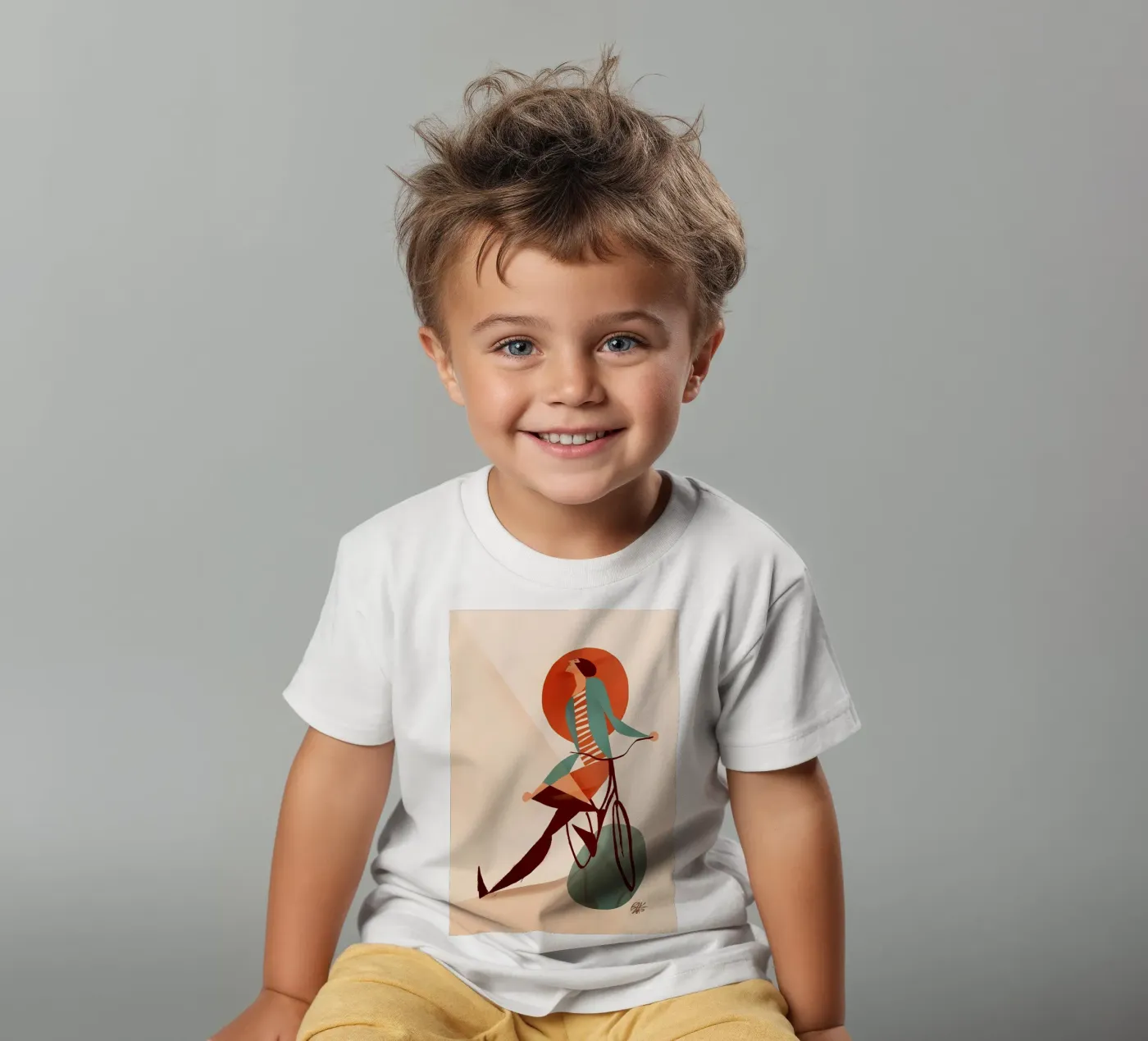fiets kinder t-shirt van bonglantrungmuoi