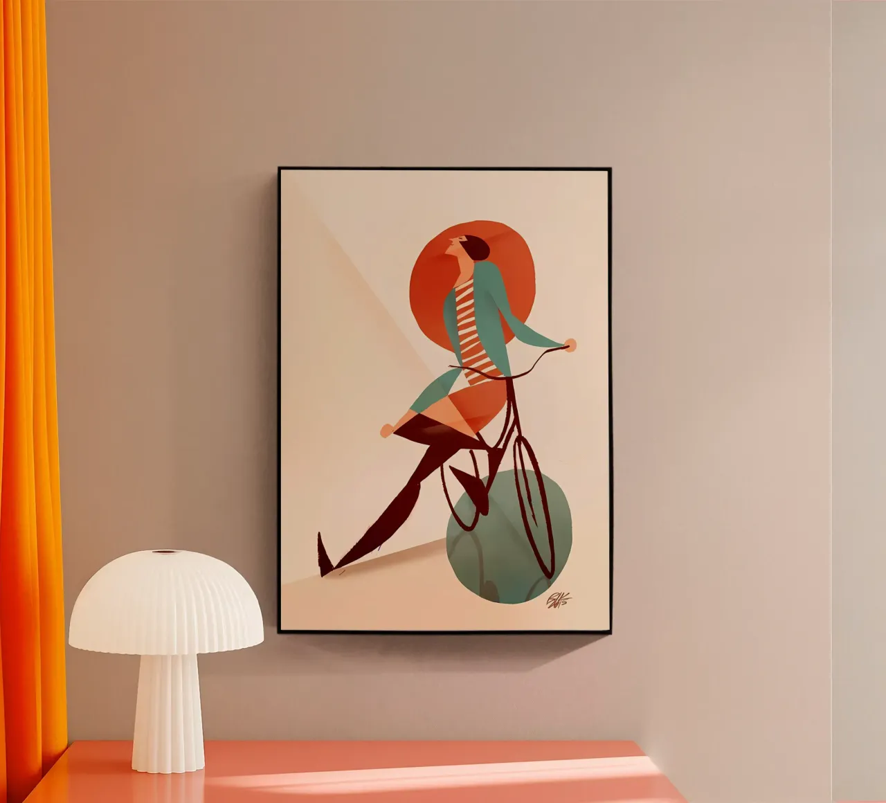 bicicletta plexiglass da bonglantrungmuoi