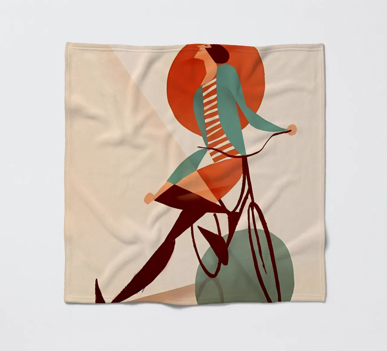 fiets fleecedeken van bonglantrungmuoi