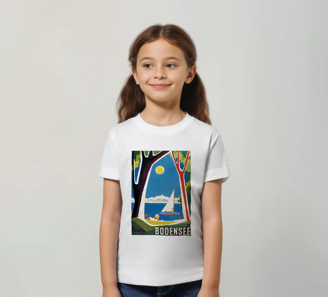 Lake Constance kids t-shirt by bonglantrungmuoi