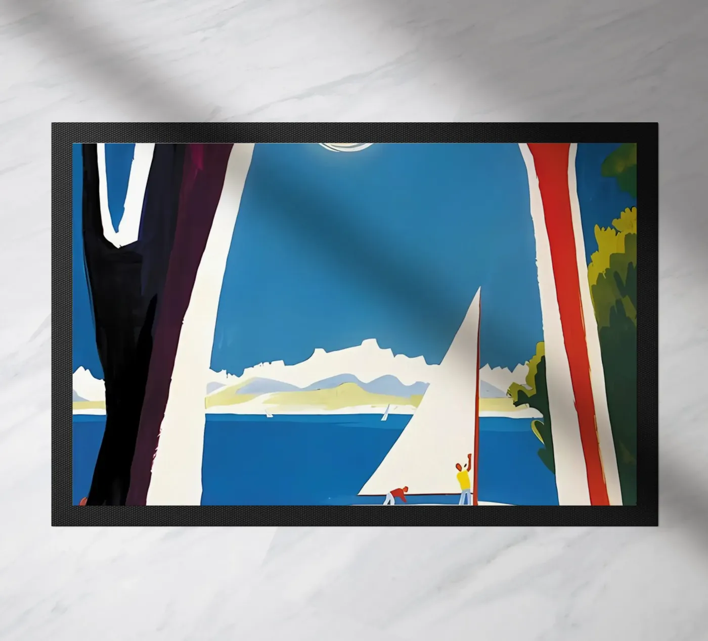 Lake Constance doormat by bonglantrungmuoi