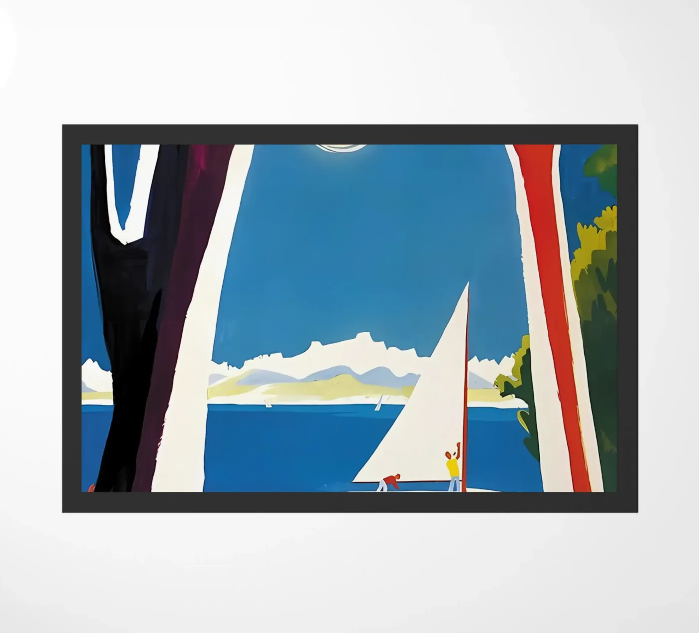 Lake Constance doormat by bonglantrungmuoi