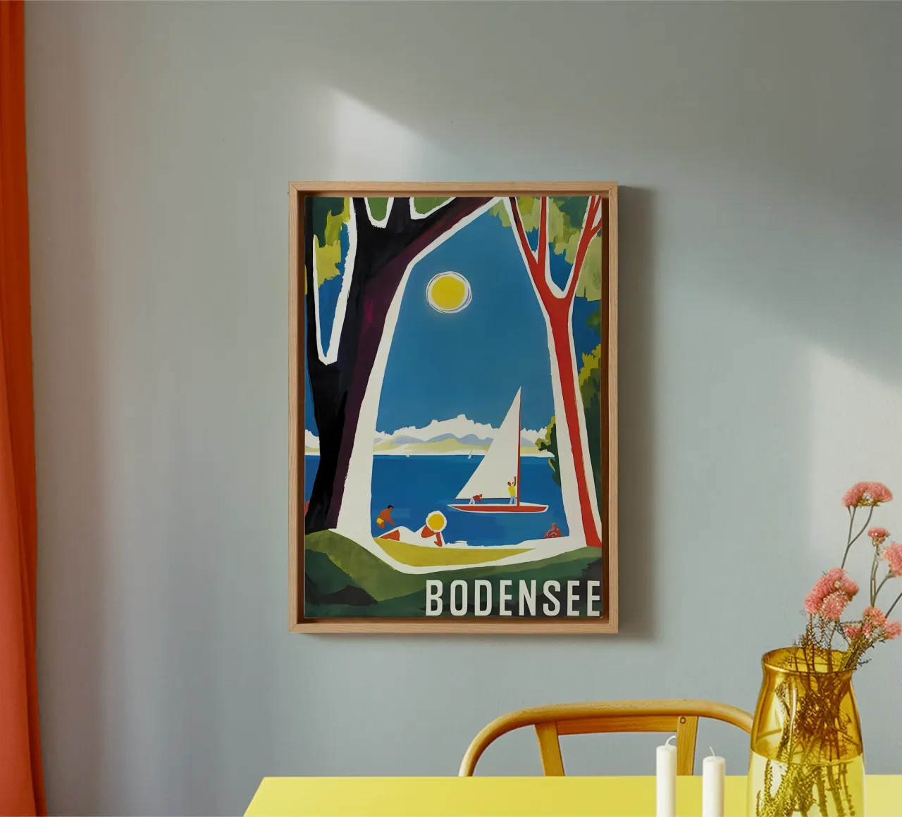 Bodenmeer canvas van bonglantrungmuoi