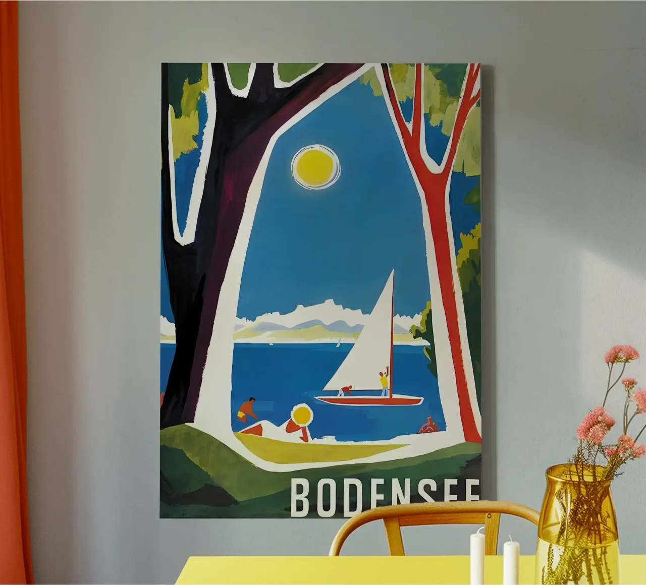 Bodenmeer canvas van bonglantrungmuoi