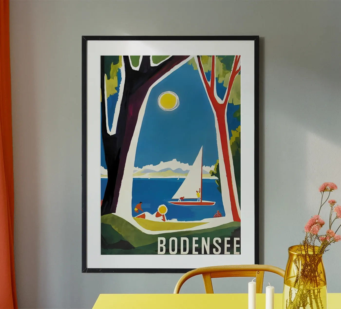Lake Constance poster van bonglantrungmuoi