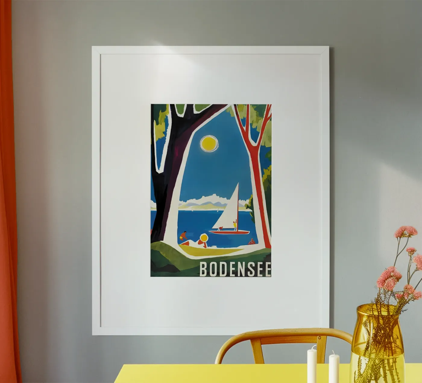 Lake Constance poster van bonglantrungmuoi