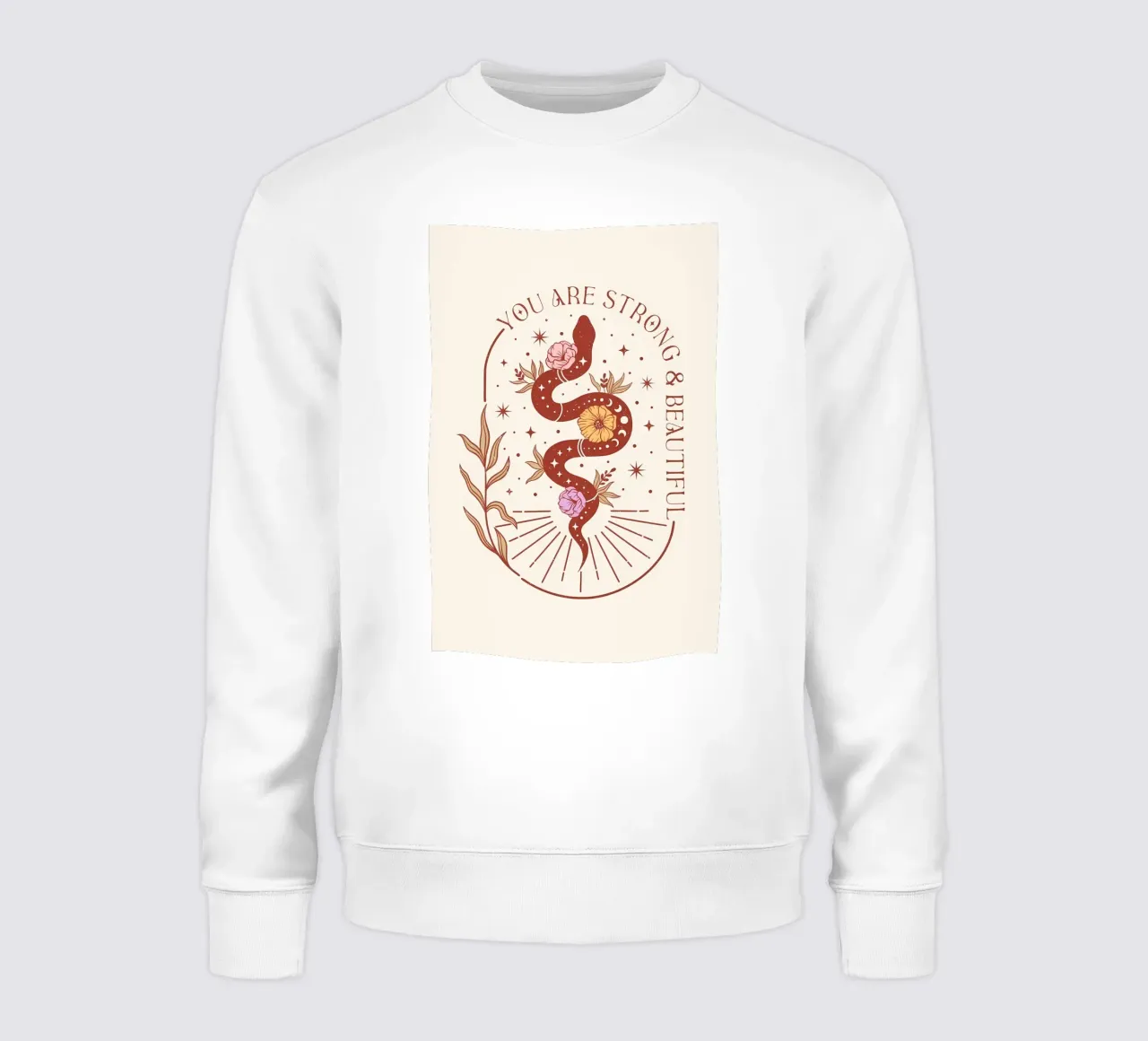 boho stijl sweatshirt van bonglantrungmuoi