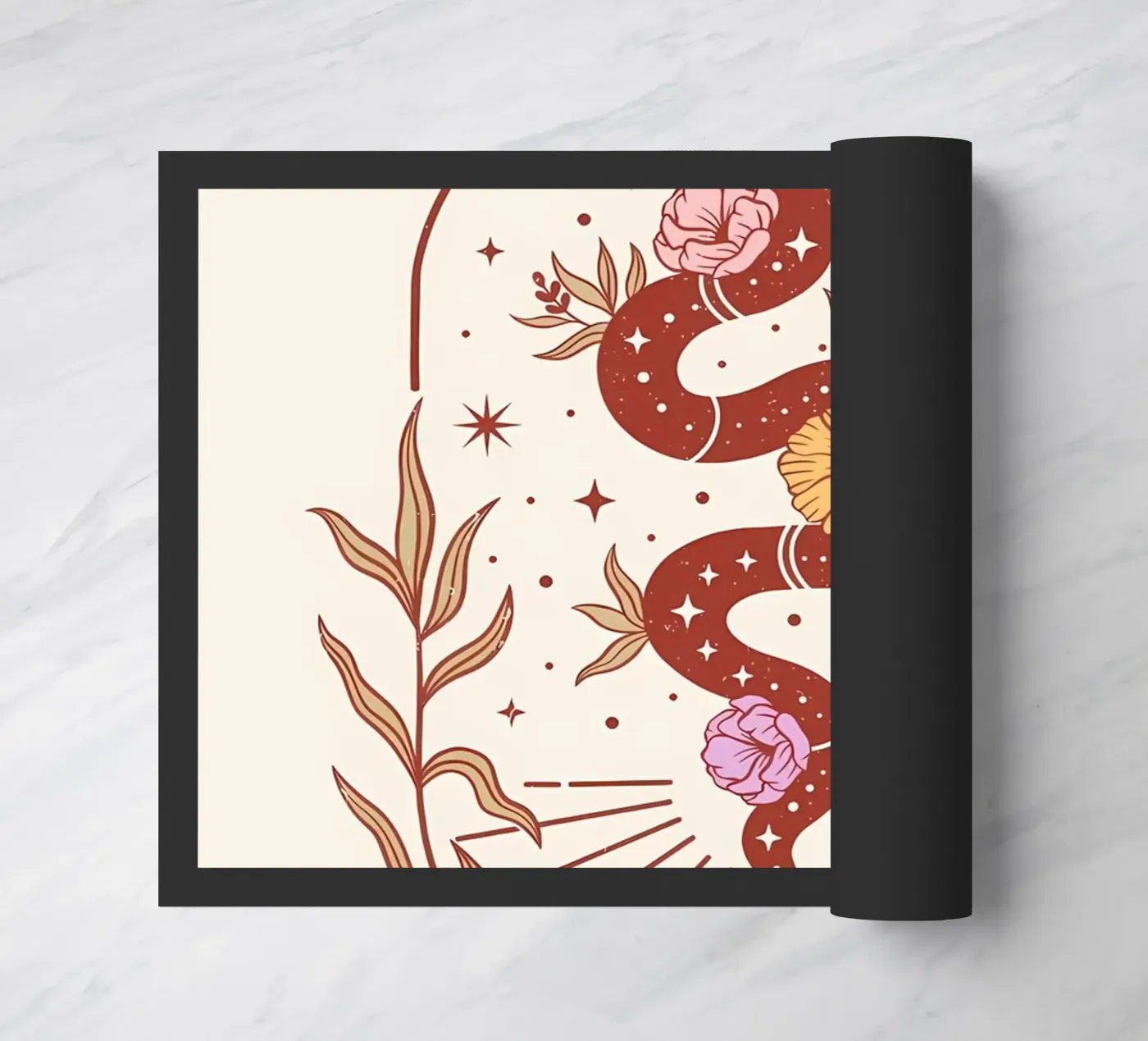 boho stijl deurmat van bonglantrungmuoi