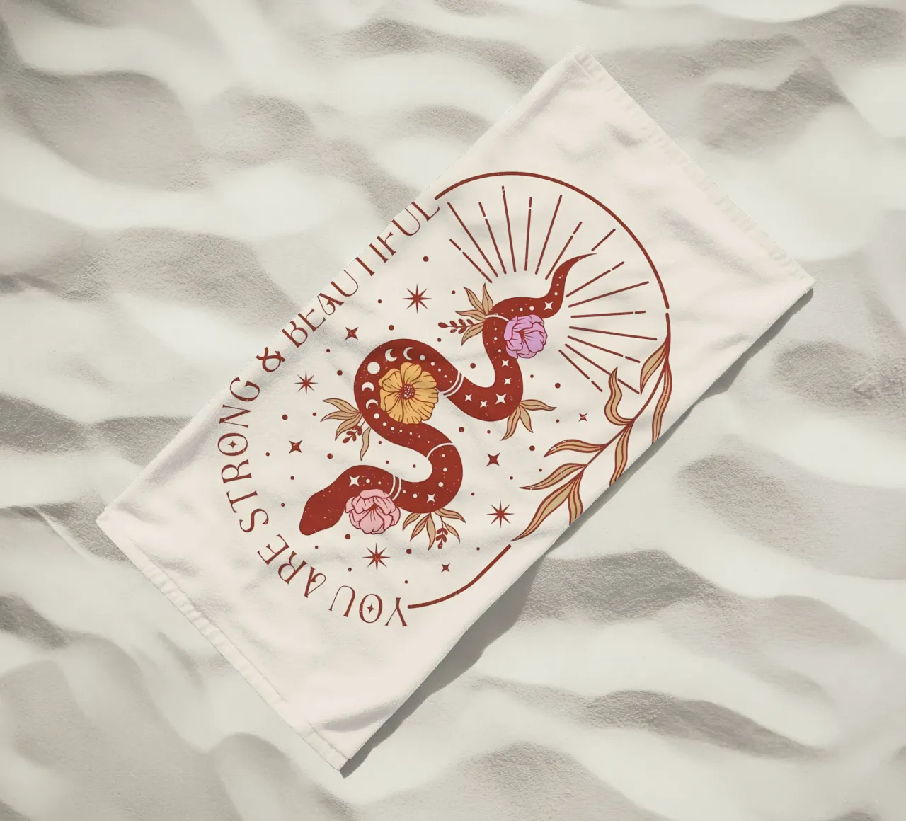 stile boho telo mare da bonglantrungmuoi