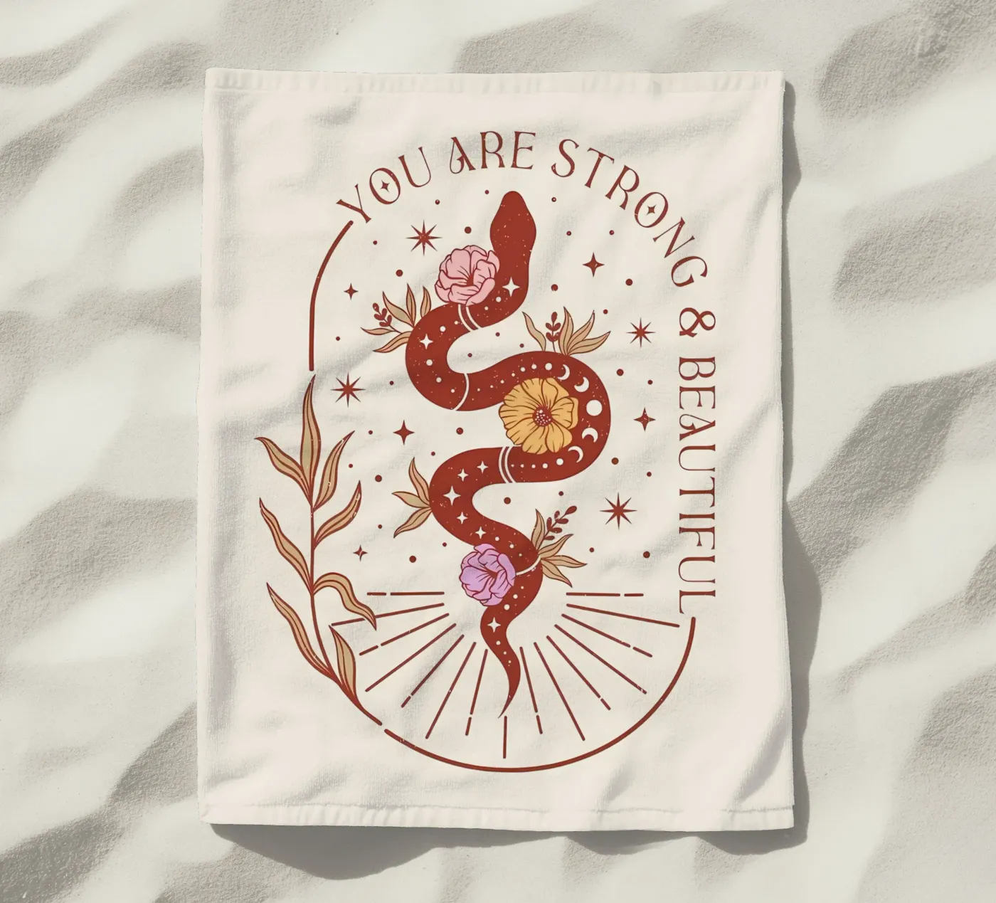 stile boho telo mare da bonglantrungmuoi