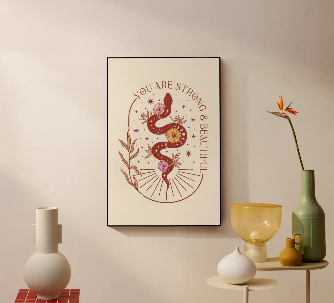 stile boho plexiglass da bonglantrungmuoi