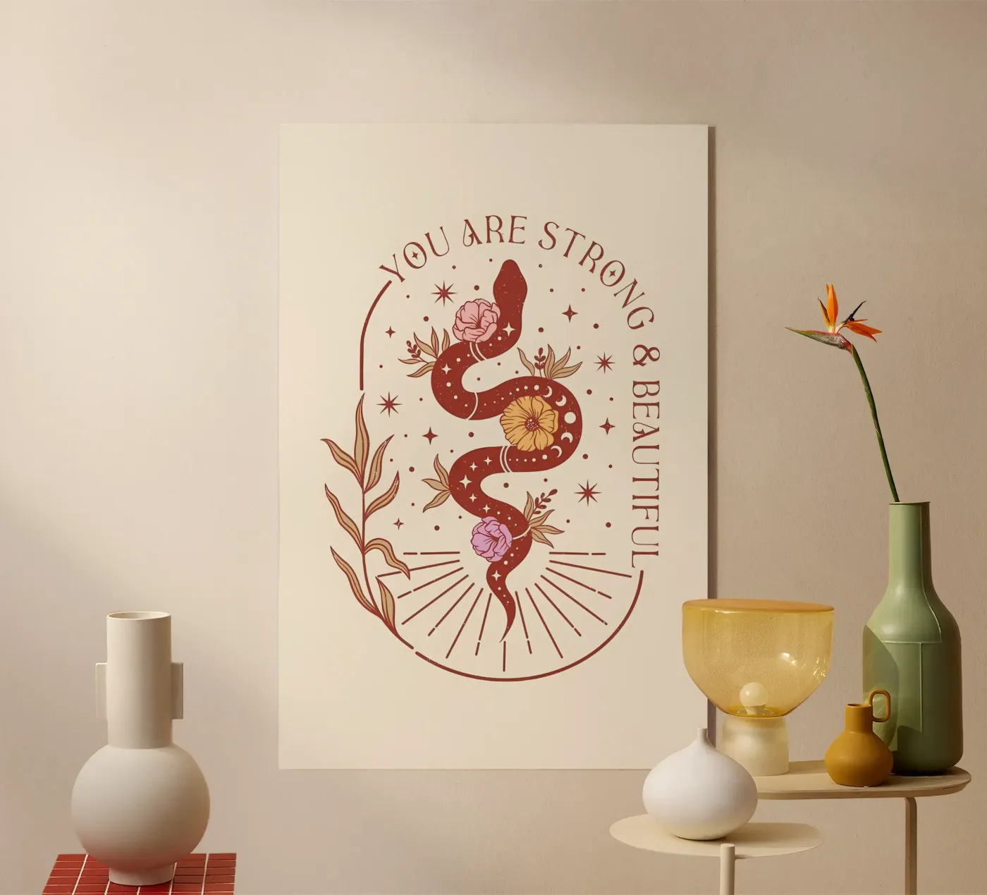 boho stijl acryl van bonglantrungmuoi