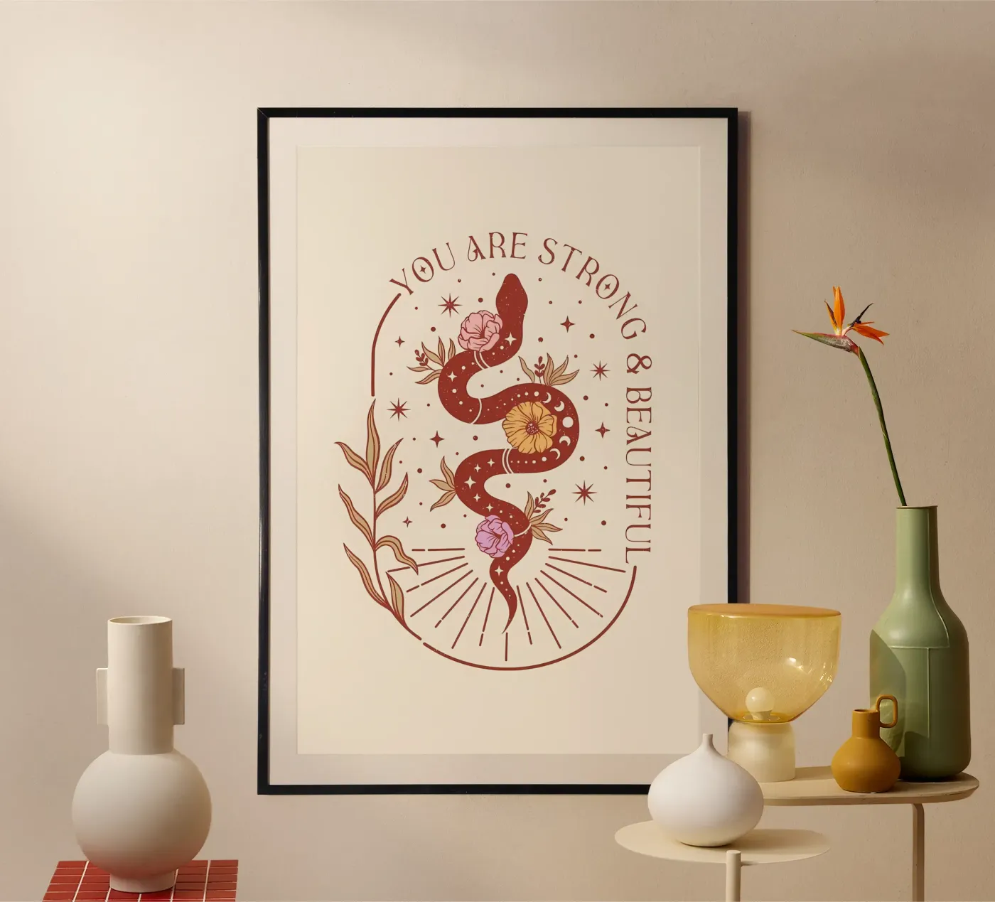 stile boho poster da bonglantrungmuoi