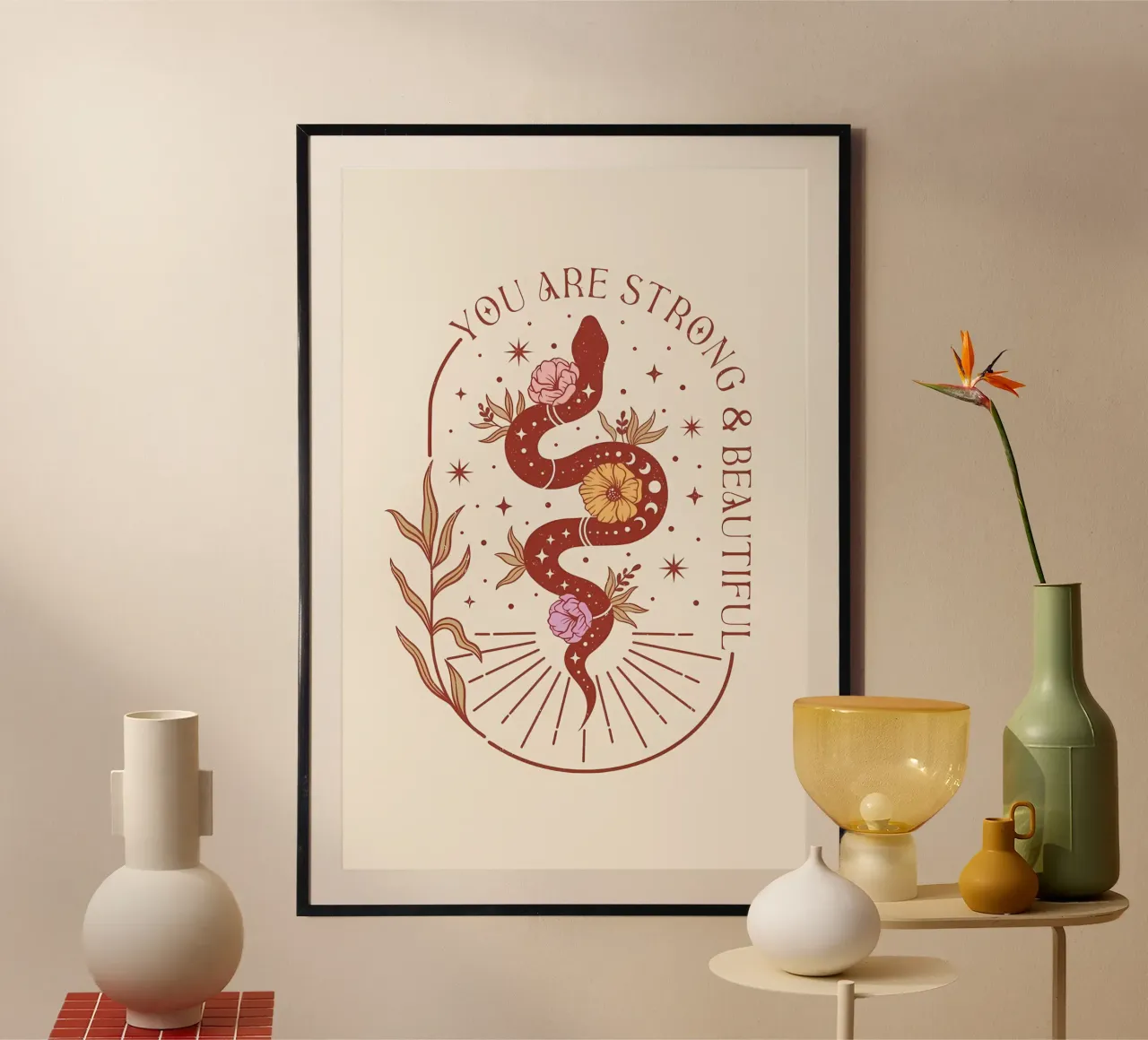 stile boho poster da bonglantrungmuoi