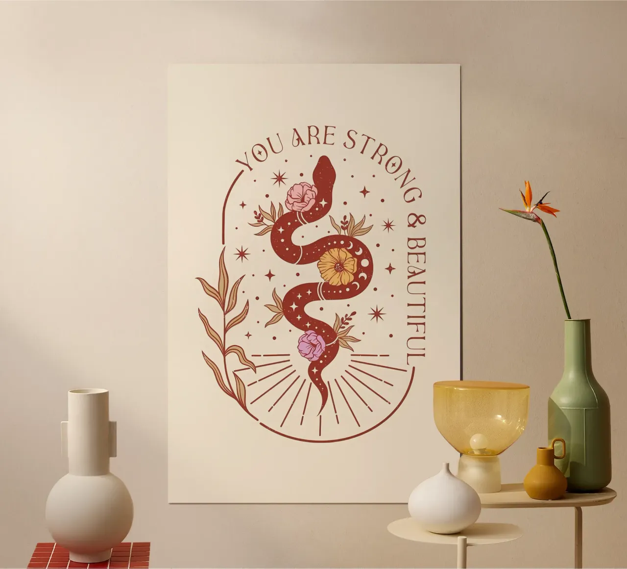 stile boho poster da bonglantrungmuoi