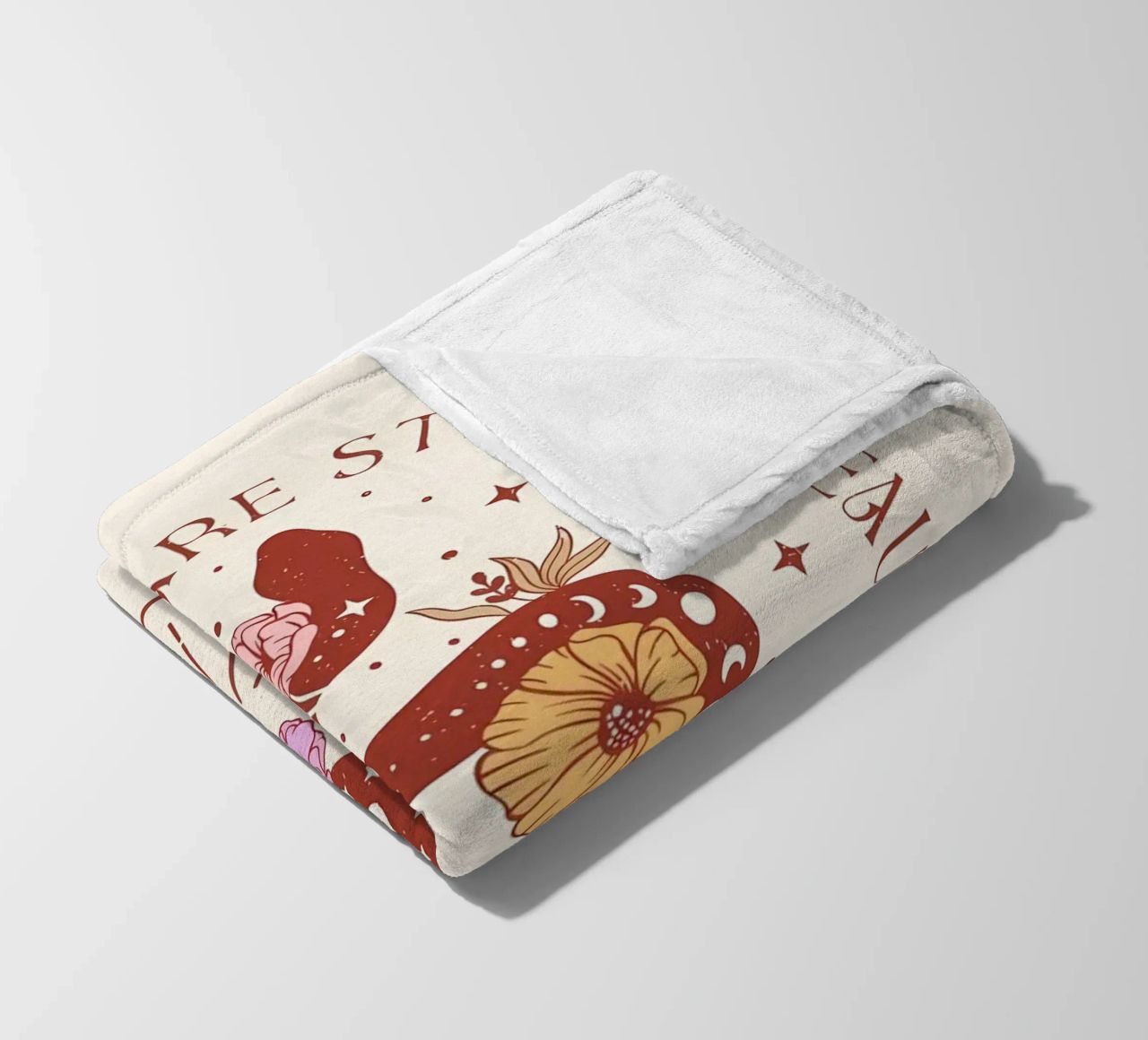 stile boho coperta in pile da bonglantrungmuoi