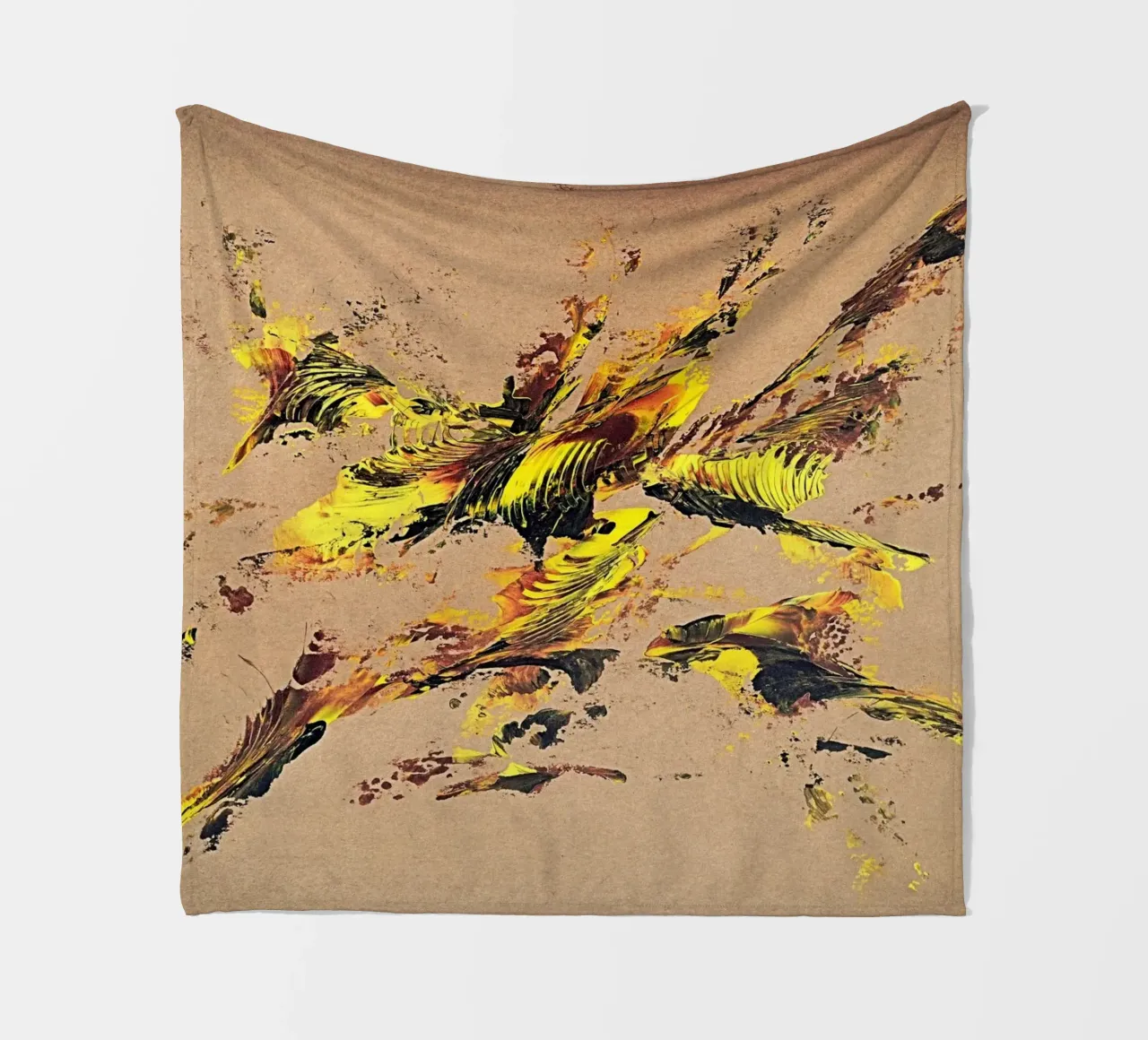 NATURAL STYLE 44 coperta in pile da Thierry Vobmann Abstract painting