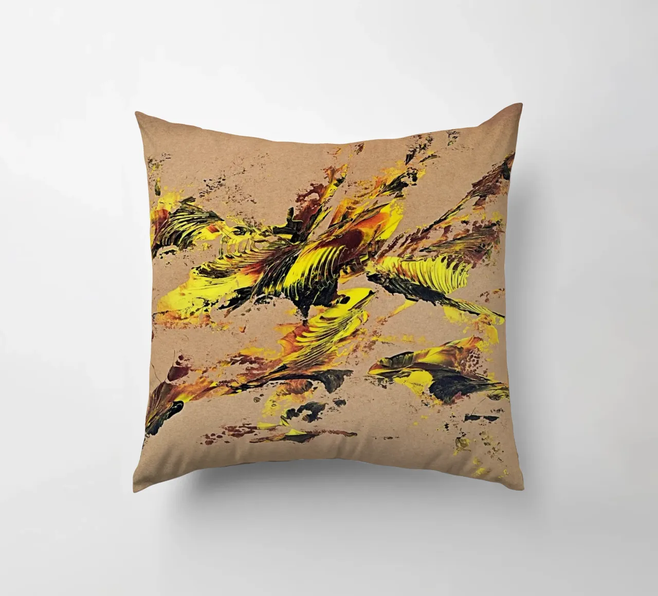NATURAL STYLE 44 cuscino da Thierry Vobmann Abstract painting