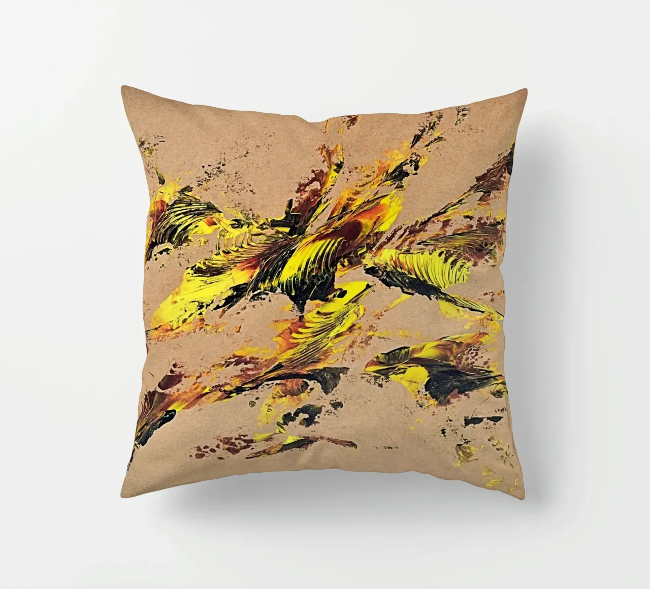 NATURAL STYLE 44 cuscino da Thierry Vobmann Abstract painting