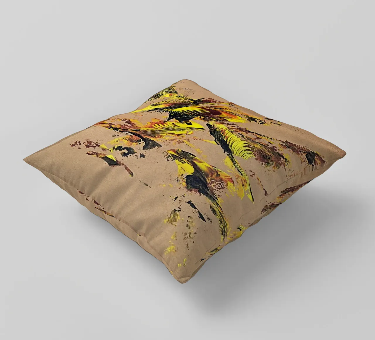 NATURAL STYLE 44 cuscino da Thierry Vobmann Abstract painting