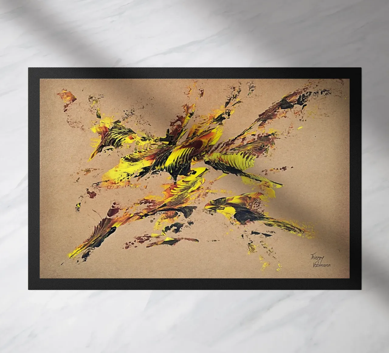NATURAL STYLE 44 zerbino da Thierry Vobmann Abstract painting