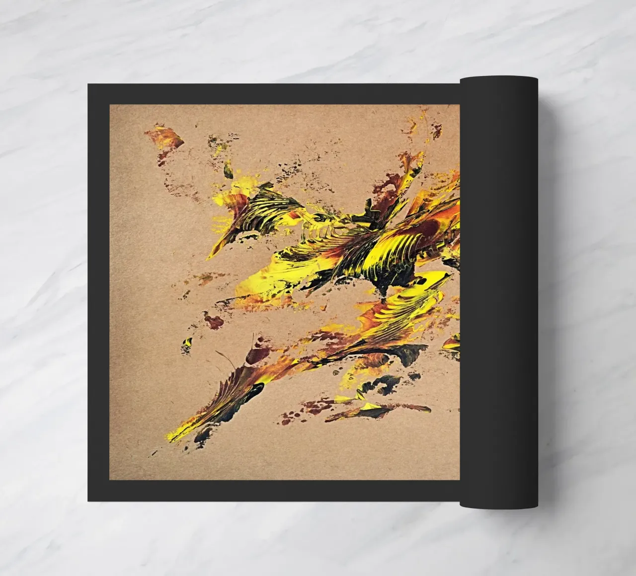 NATURAL STYLE 44 zerbino da Thierry Vobmann Abstract painting