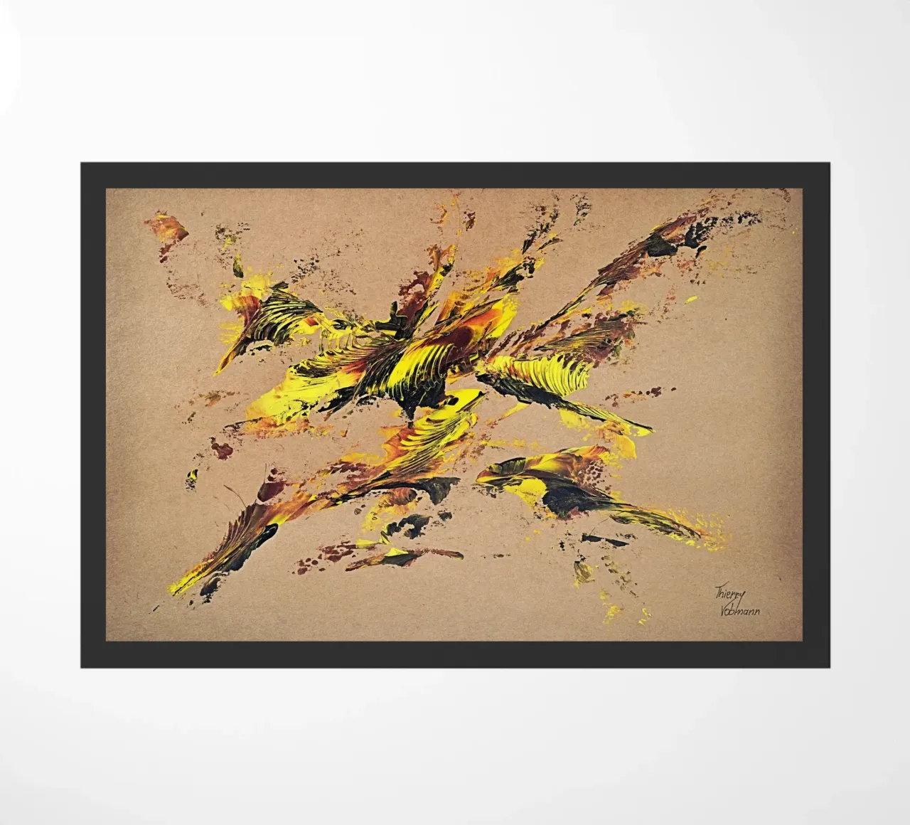 NATURAL STYLE 44 zerbino da Thierry Vobmann Abstract painting