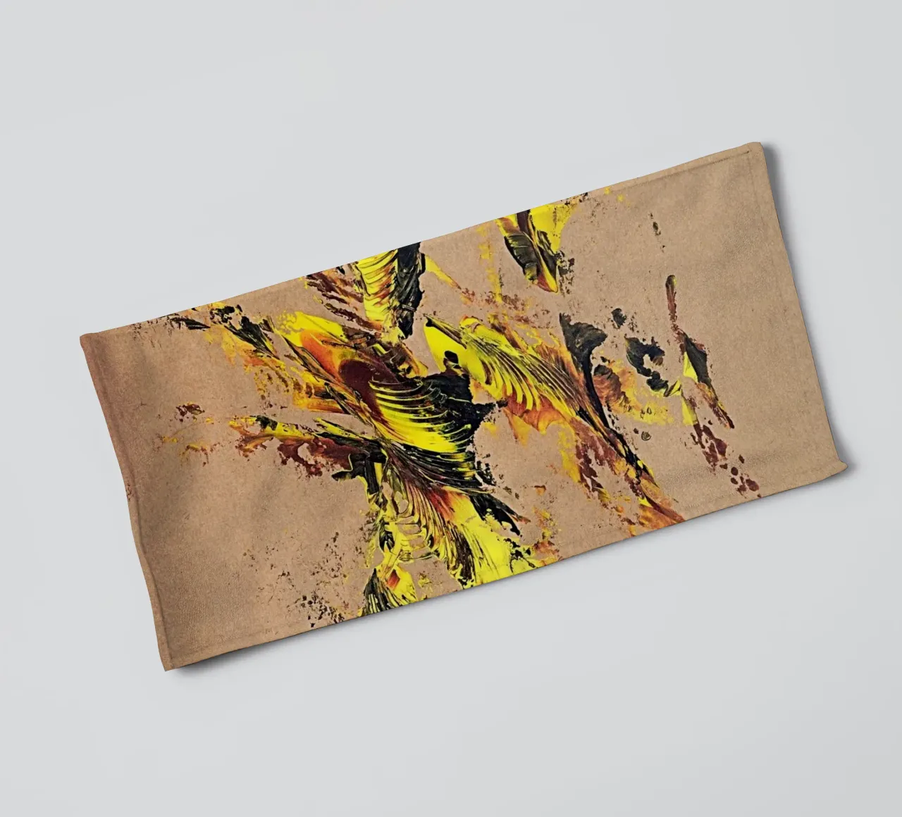 NATURAL STYLE 44 asciugamano da bagno da Thierry Vobmann Abstract painting